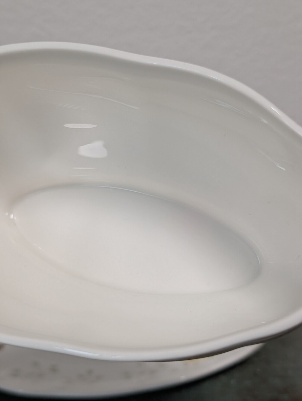 Vintage Lenox Butterfly Meadow Gravy Boat & Matching Under Plate Cottagecore - Picture 6 of 9